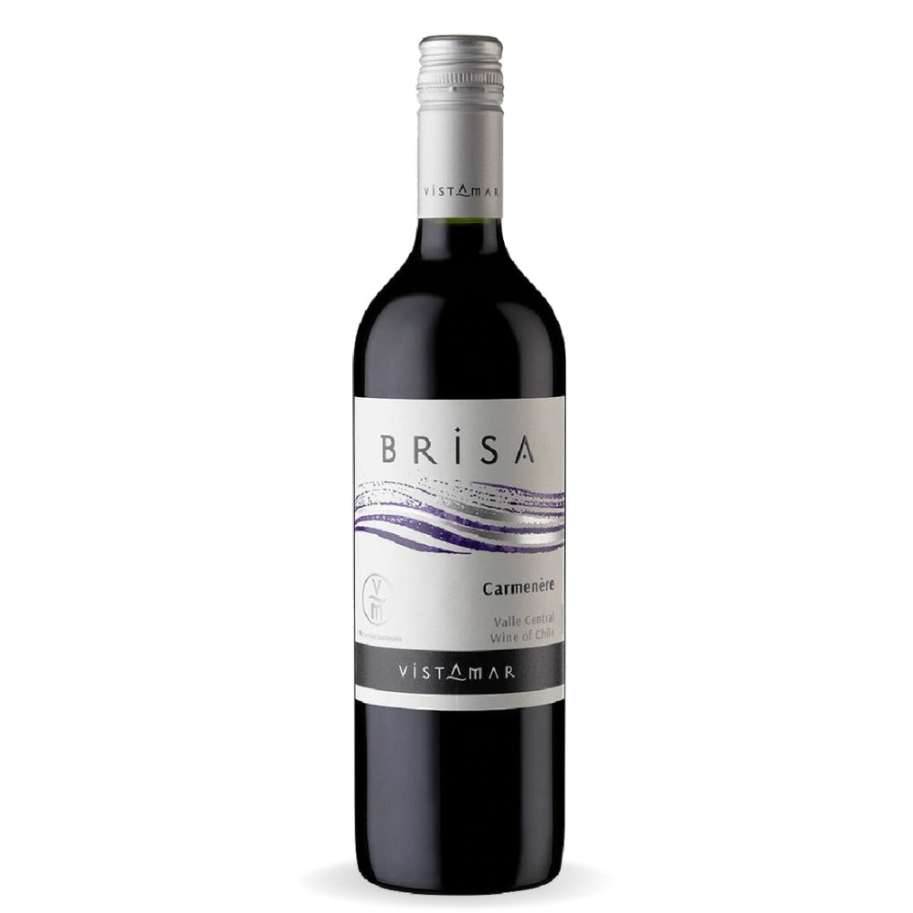 Vinho Tinto Seco Chileno Valle Central Brisa Carmenere 2020 750Ml Vistamar