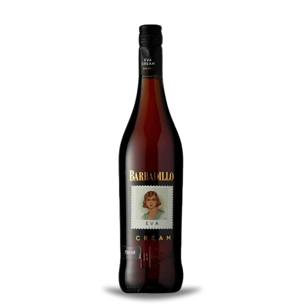 Vinho Branco Suave Licoroso Espanhol Jerez Barbadillo Eva Cream Sherry Palomino Fina 750Ml