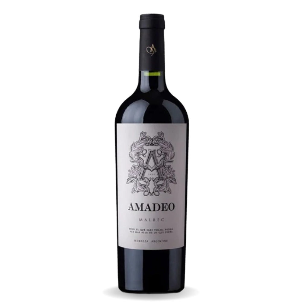 Vinho Tinto Seco Argentino Premium Malbec 2018 750Ml Amadeo Maranon