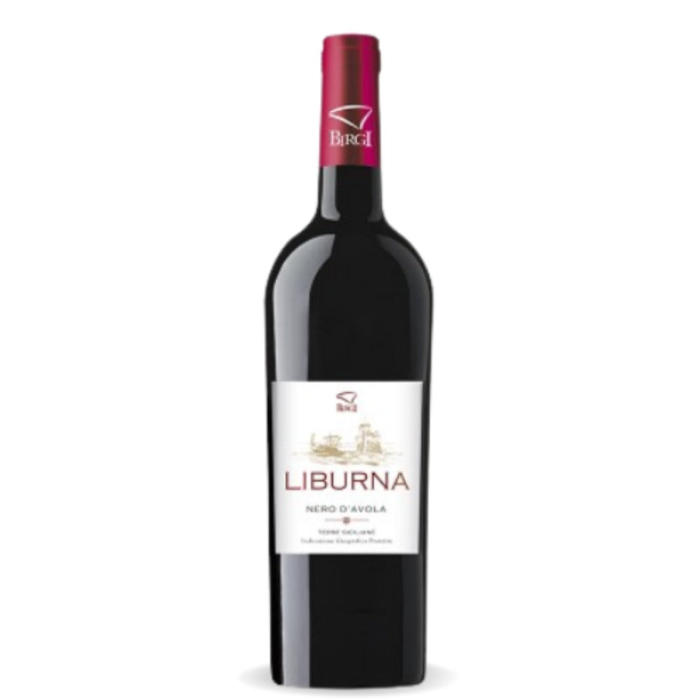Vinho Tinto Seco Italiano Sicília Liburna Ero D'Avola Igp 750Ml Cantina Birgi