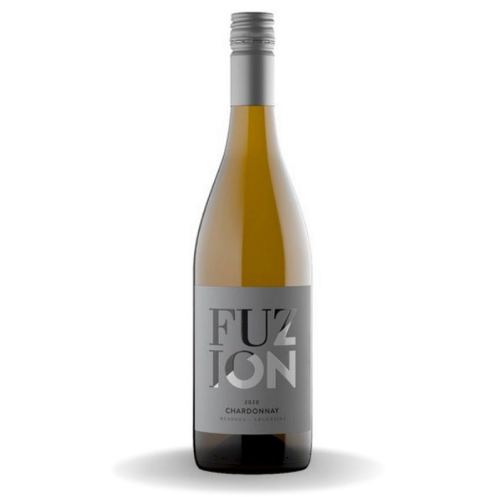 Vinho Branco Seco Argentino Mendoza Fuzion Chardonnay 2021 750Ml Zuccardi