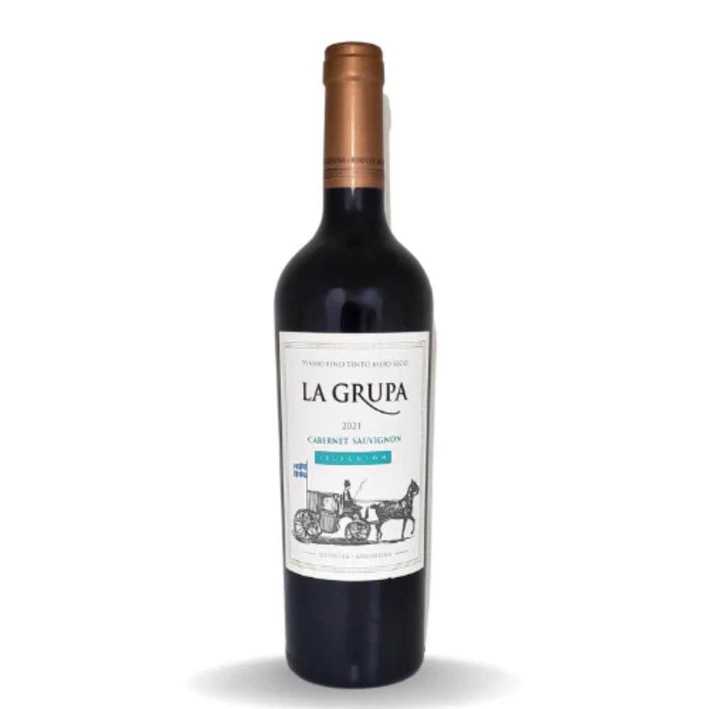 Vinho Tinto Meio Seco Argentino Mendoza Cabernet Sauvignon 2021 750 Ml La Grupa