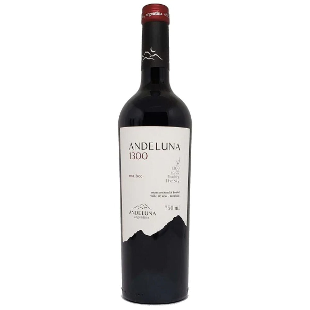 Vinho Tinto Seco Argentino 1300 Malbec 750Ml Andeluna