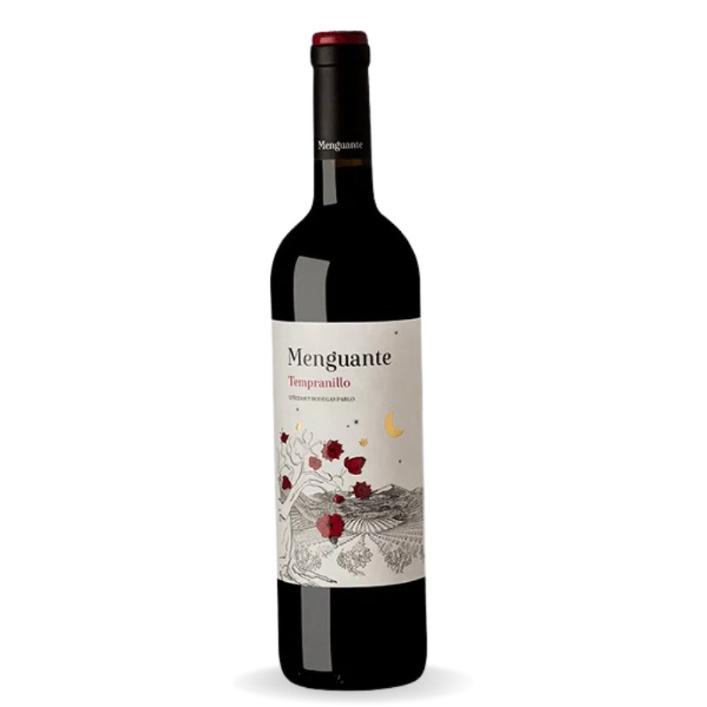 Vinho Tinto Seco Espanhol Menguante Tempranillo 2020 750Ml Bodegas Pablo