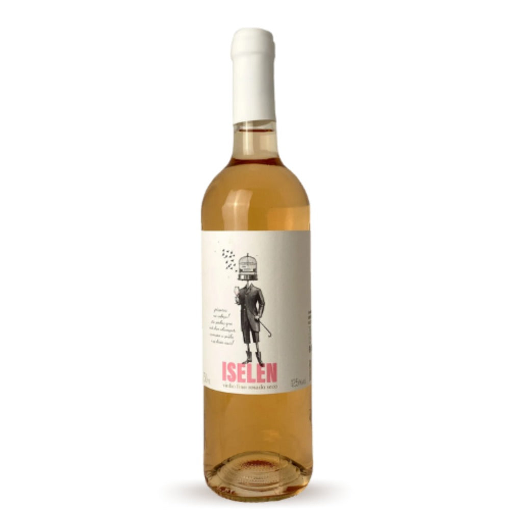 Vinho Rose Seco Espanhol La Rioja Iselen Garnacha 750Ml