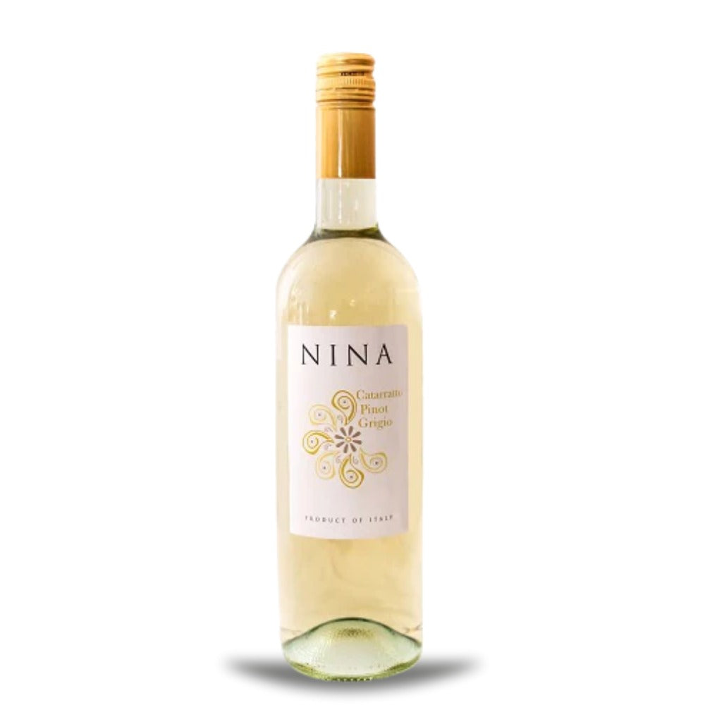 Vinho Branco Seco Italiano Nina Catarratto/Pinot Grigio 750Ml