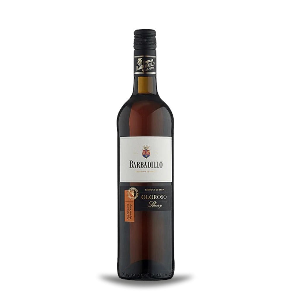 Vinho Branco Seco Licoroso Espanhol Jerez Barbadillo Oloroso Sherry Palomino Fina 750Ml Bodegas Barbadillo
