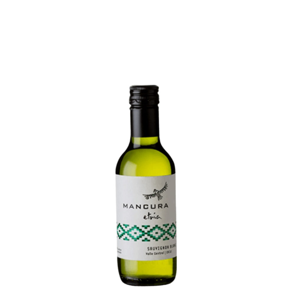Vinho Branco Seco Chileno Vina Mancura Vale Central Etnia Sauvignon Blanc 2021 187Ml Vina Mancura
