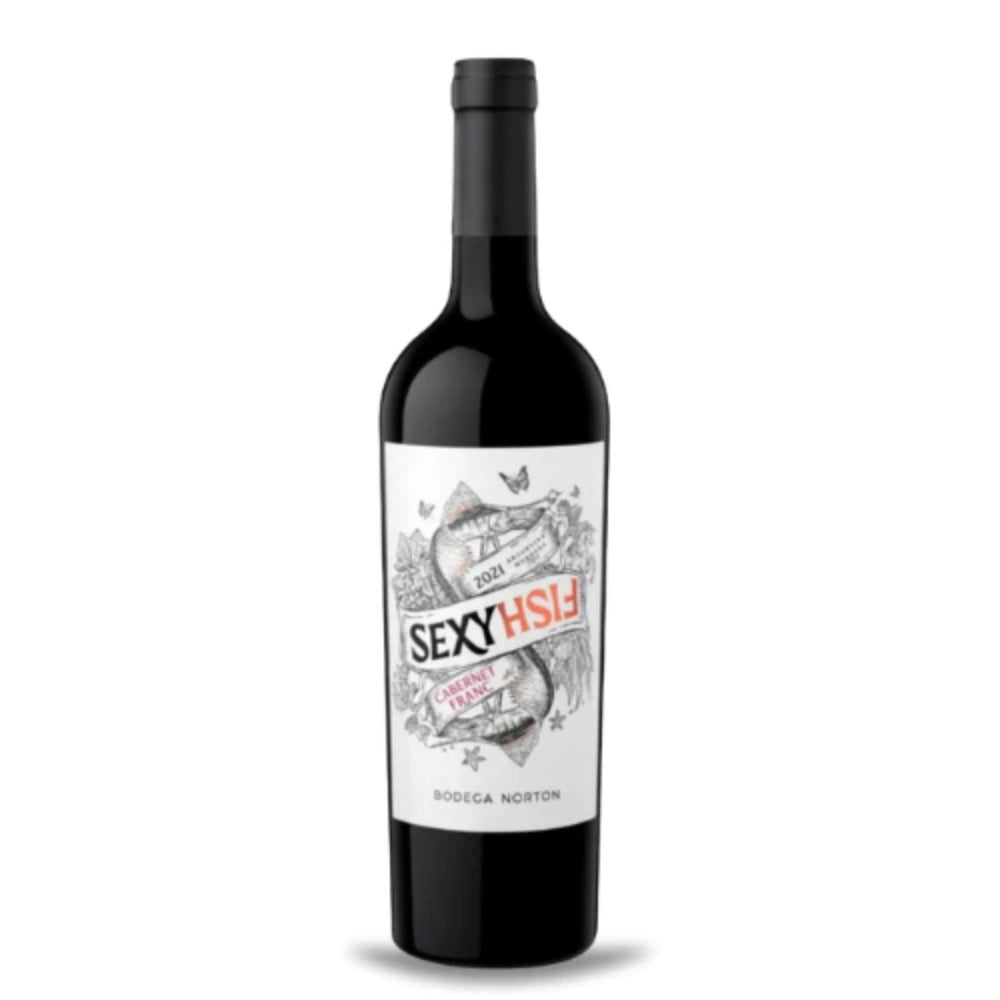 Vinho Tinto Seco Argentino Sexy Fish Cabernet Franc 2021 750Ml Norton