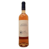Vinho Rose Seco Portugues Península De Setúbal Touriga Nacional 2018 750Ml Antonio Saramago